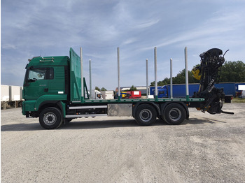 Camion grumier, Camion grue MAN TGX 33.500 Holz LKW Euro6 6x4 (9): photos 5
