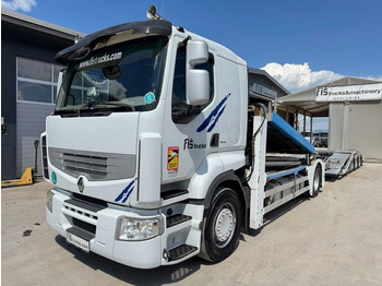 Crédit-bail de Renault Premium 460 4x2 LKW transporter + rolfo trailer  Renault Premium 460 4x2 LKW transporter + rolfo trailer: photos 1