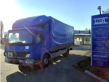 Camion à rideaux coulissants MERCEDES-BENZ Atego 1018