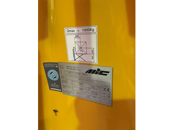 Transpalette 5 (five) scissor pallet truck with electric drive and quick lift pump Jungheinrich model TMX-E 10: photos 2
