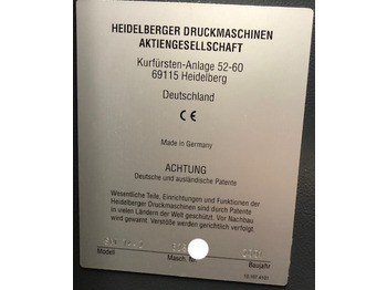 Presse offset straight two-colour Heidelberg Speedmaster SM 74-2: photos 3