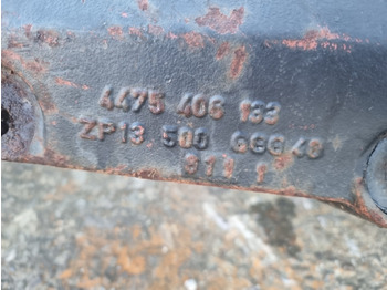 Essieu avant John Deere 6610, Deutz Agrotron 120 Front Axle Housing Beam 4475406133: photos 5