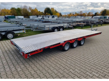 Remorque porte-voitures neuf TA-NO TA-NO Scorpio 55 PREMIUM laweta 3 osiowa 5.5m 3500kg DMC najazdy niski załadunek: photos 3
