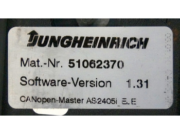 Bloc de gestion pour Matériel de manutention Jungheinrich 51037707 | Rij regeling driving controller AS2405i index E Sw. 1,31: photos 4