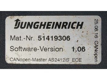 Bloc de gestion pour Matériel de manutention Jungheinrich 51226801 | Rij/hef/stuur regeling  drive/lift/steering controller A: photos 3