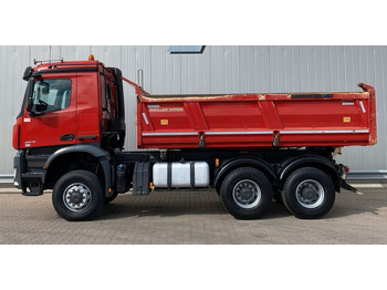 Camion benne Mercedes-Benz Arocs 3345 | 6x6 Allrad | Wywrotka MEILLER Bordmatik | Euro 6 |: photos 3