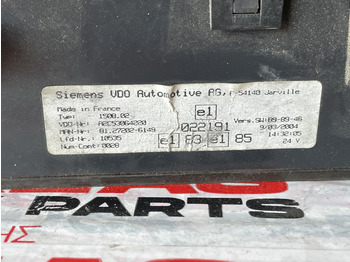 Panel de instrumentos pour Camion MAN TGA - 81.27202-6149: photos 3 Panel de instrumentos pour Camion MAN TGA - 81.27202-6149: photos 3