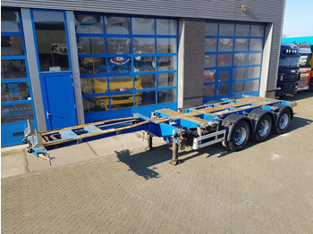 Semi-remorque porte-conteneur/ Caisse mobile PACTON