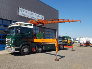 Crédit-bail de Scania R420 8x2 HIAB 800E-7 Hipro 80 ton/meter Winch Retarder Scania R420 8x2 HIAB 800E-7 Hipro 80 ton/meter Winch Retarder: photos 1
