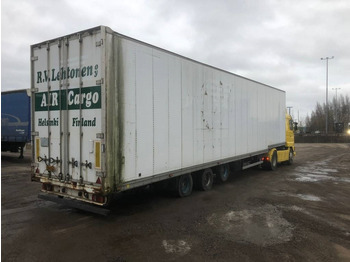 Semi-remorque fourgon Van Hool pokattu megakärry,varastoksi: photos 4 Semi-remorque fourgon Van Hool pokattu megakärry,varastoksi: photos 4