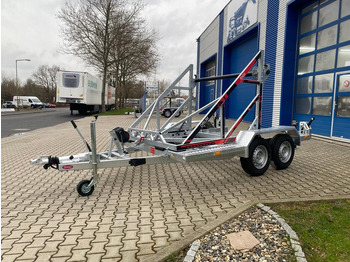 Remorque porte-touret Vermietung / Kabelanhänger 3500KG / Nutzlast 2766KG / Kabeltrommel-Anhänger / Glasfaser/ 3 Tage: photos 3