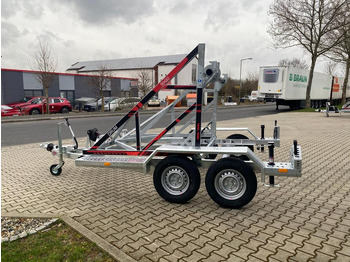 Remorque porte-touret Vermietung / Kabelanhänger 3500KG / Nutzlast 2766KG / Kabeltrommel-Anhänger / Glasfaser/ 3 Tage: photos 4