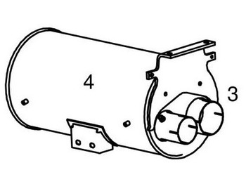 Catalyseur pour Camion Katalysator Euro 4 MAN TGM TGL 4.6 Dinex - 47317 81151010412 81151010378 81151010388: photos 2