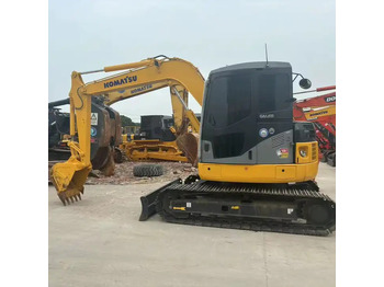 Pelle sur chenille Japan Surplus Backhoe Excavator Komatsu Pc78us Pc60 Tracked Excavator With Blade Dozer For The Philippines In Shanghai: photos 2