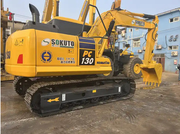 Pelle sur chenille Well-Maintained japan original low hourS used Komatsu PC130-7 excavator for hot sale: photos 3