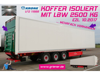 Semi-remorque fourgon KRONE SD