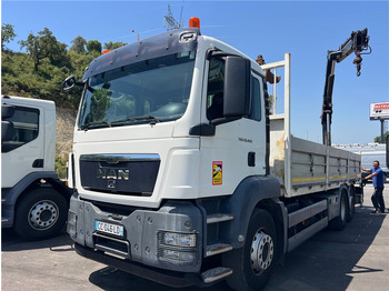 Camion plateau MAN TGS 26.400