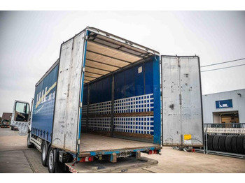 Camion à rideaux coulissants Mercedes ACTROS 2548-6X2+E6+VOITH-(+remorque: +5.000 € ): photos 5