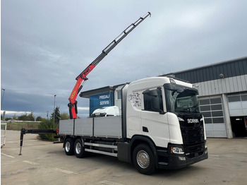 Camion plateau SCANIA R 450