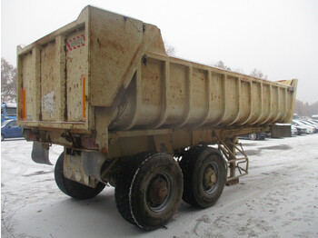 Semi-remorque benne Fruehauf 2 Axle ,Steel Tipper , Drum Brakes , Spring suspension: photos 3