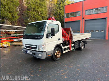 Camion grue FUSO Canter