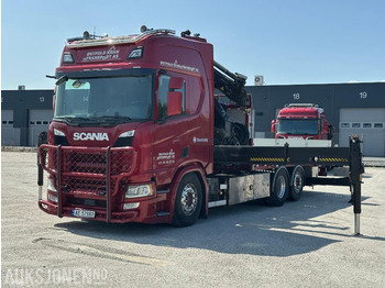 Camion grue SCANIA R 500