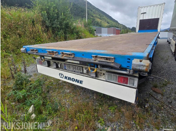 Semi-remorque plateau KRONE
