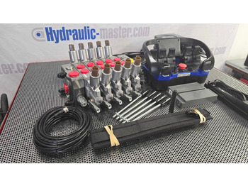 Benne à ordures ménagères neuf Container Side Lifter Sidelifter 5 sections valve with Radio Remote Scanreco: photos 4