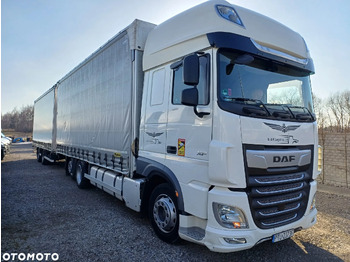 Camion à rideaux coulissants DAF XF 480