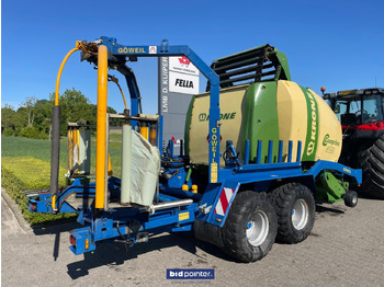 Presse à balles rondes Krone Comprima F 155 XC: photos 5