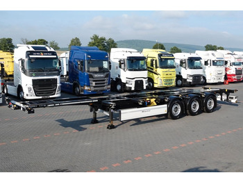 Semi-remorque porte-conteneur/ Caisse mobile KRONE