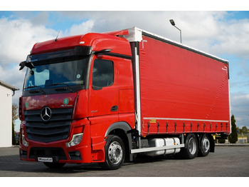 Camion à rideaux coulissants MERCEDES-BENZ Actros 2545