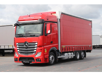 Camion à rideaux coulissants MERCEDES-BENZ Actros 2548