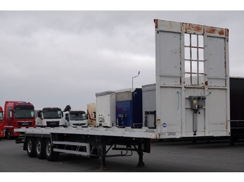 Semi-remorque plateau SAMRO