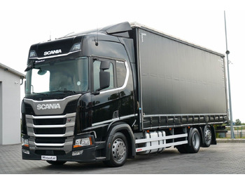 Camion à rideaux coulissants SCANIA R 410