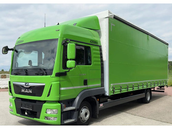 Camion à rideaux coulissants MAN TGL 12.250