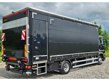 Camion à rideaux coulissants MAN TGM 12.290/15.290/E6/FIRANKA/BOCZNE DRZWI/BURTO-FIRANKA/18PALET/WINDA/NISKI PRZEBIEG/2018/CAŁY NA PODUSZKACH/SERWISOWANY: photos 3
