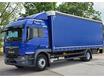 Camion à rideaux coulissants MAN TGM 18.320 / 18.290 / NOWY MODEL / E6 / 20PALET / 9200 ŁADOWNOŚĆ / SERWISOWANY / NISKI PRZEBIEG / WINDA / FIRANKA / SPROWADZONY / 2021 / NISKI PRZEBIEG /PIERWSZY WŁAŚCICIEL/: photos 2