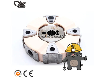 Embrayage et pièces neuf SK210-8 SK200-8 Excavator Hydraulic Pump Accessories Rubber Shock Absorbing Coupling Assembly: photos 3