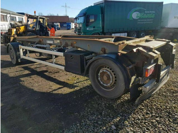 Remorque porte-conteneur/ Caisse mobile HÜFFERMANN