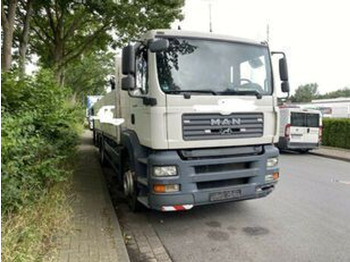 Camion plateau, Camion grue MAN 26.320 Pritsche mit Kran Tirre 170: photos 4