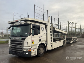 Camion porte-voitures SCANIA P 410