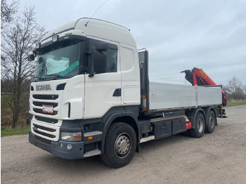 Camion plateau SCANIA R 480