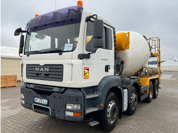 Camion malaxeur MAN TGA 32.360 STETTER 9M3: photos 2