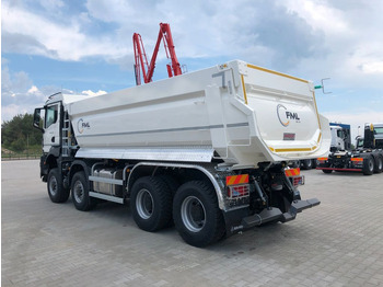 Camion benne neuf MAN TGS 41.480 8x8  FML KIPPER 20M3: photos 5