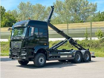 Camion ampliroll, Camion grue MAN TGS 33.520 6X4  Euro6e Abrollkipper MULTILIFT: photos 2
