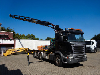 Camion grue SCANIA R 490
