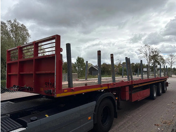 Semi-remorque plateau Nooteboom OVB - 48VV / 2x uitschuifbaar 2855cm / BPW ASSEN / 3x hydraulisch gestuurd / APK - TUV OKTOBER 2025 /: photos 2 Semi-remorque plateau Nooteboom OVB - 48VV / 2x uitschuifbaar 2855cm / BPW ASSEN / 3x hydraulisch gestuurd / APK - TUV OKTOBER 2025 /: photos 2