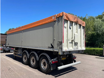 Semi-remorque benne Stas S300CX / ALU KIPPER / RVS FLOOR / 48M3 / APK - TUV oktober 2024 / SAF AXLES / DISC BRAKES /: photos 3