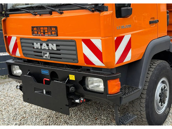 Camion benne MAN * MAN 10-220 * Wywrotka Kiper Meiller * 4x4 * Zimowe Utrzymanie * Unimog *: photos 4